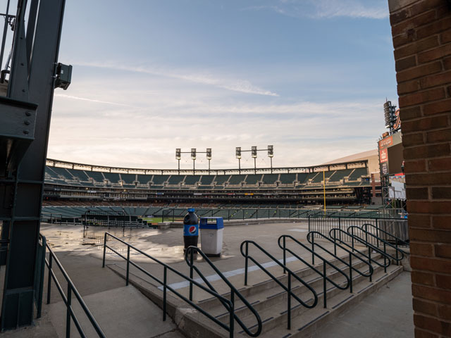 Comerica Park, home of the Detroit Tigers