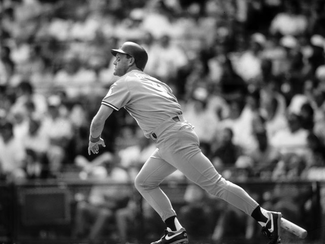 George Brett getting one of his 3,000+ hits